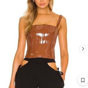 H:ours Women's Brown Corset - size XS - worn once